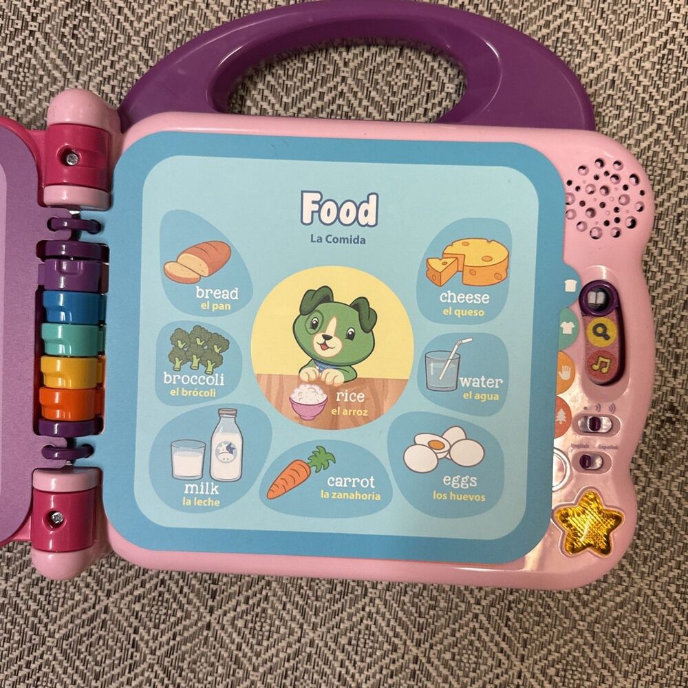 Leap Frog Scout and Violet 100 Words Book (Pink) Excellent Condition-Works - Picture 4 of 11